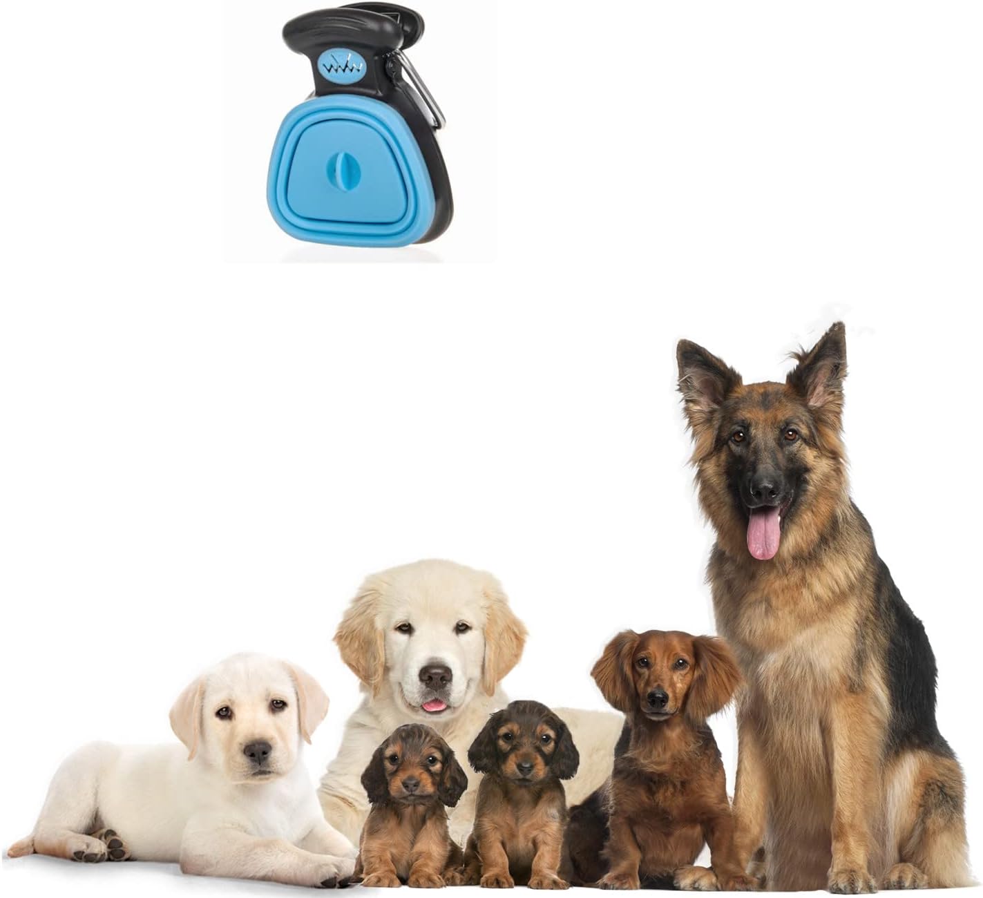 Compact Waste Scooper Blue