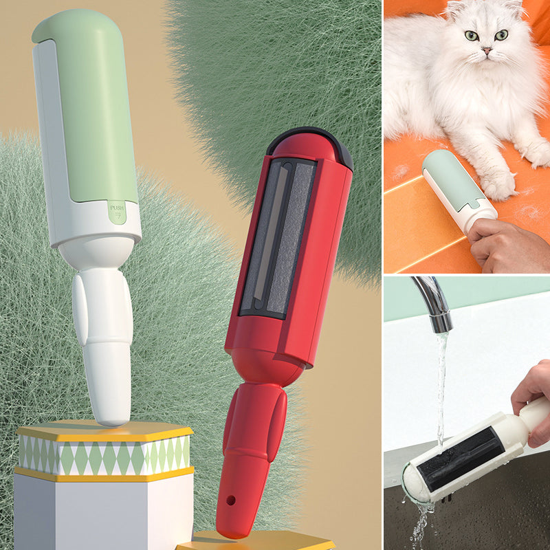 Pet Hair Remover in Use