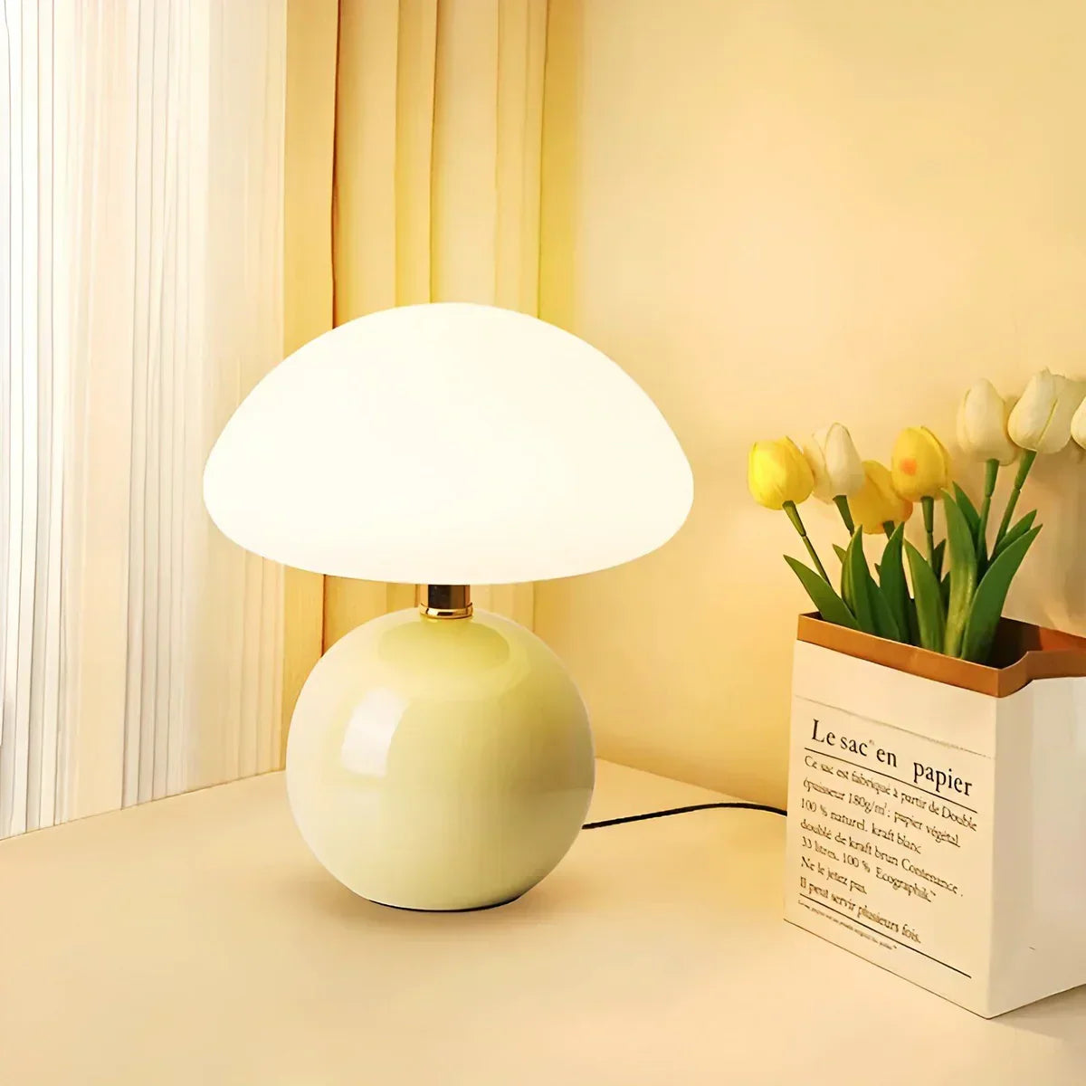 Small LED Mushroom Lamp