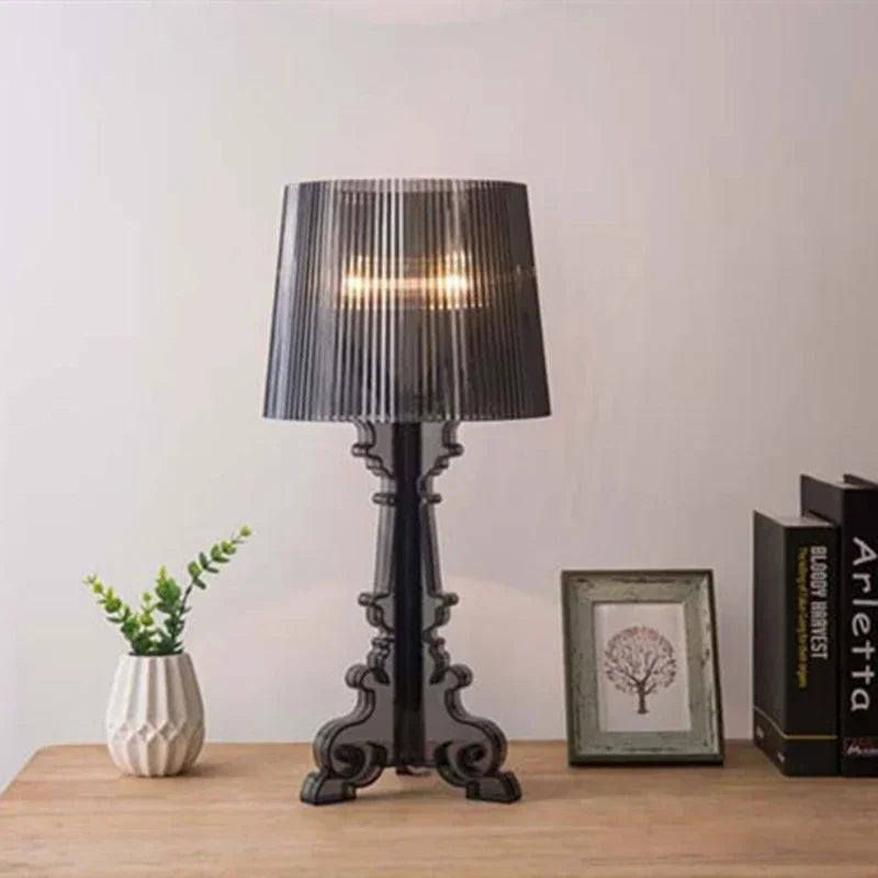 Black Designer Acrylic Table Lamp